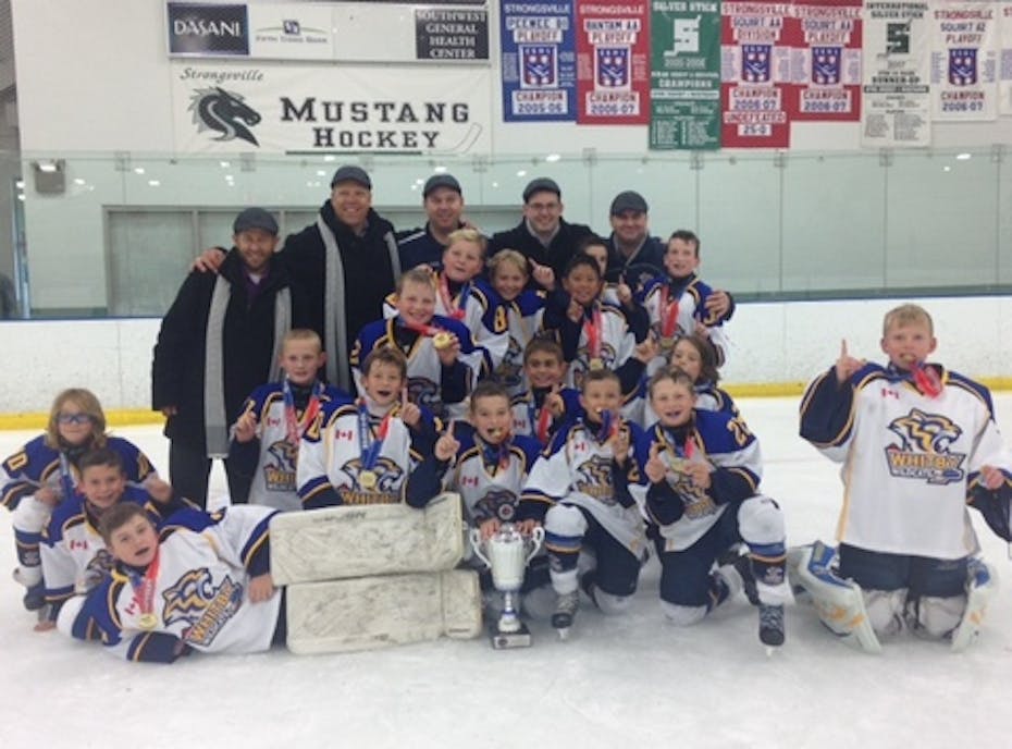 Whitby Wildcats - Atom A White