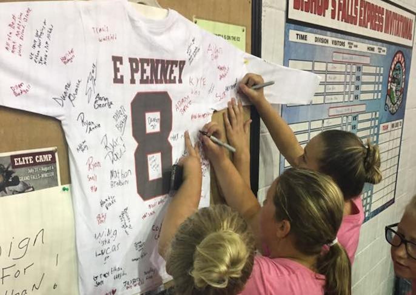We carry him with us: How a team who lost a player used the FlipGive grant to honour him