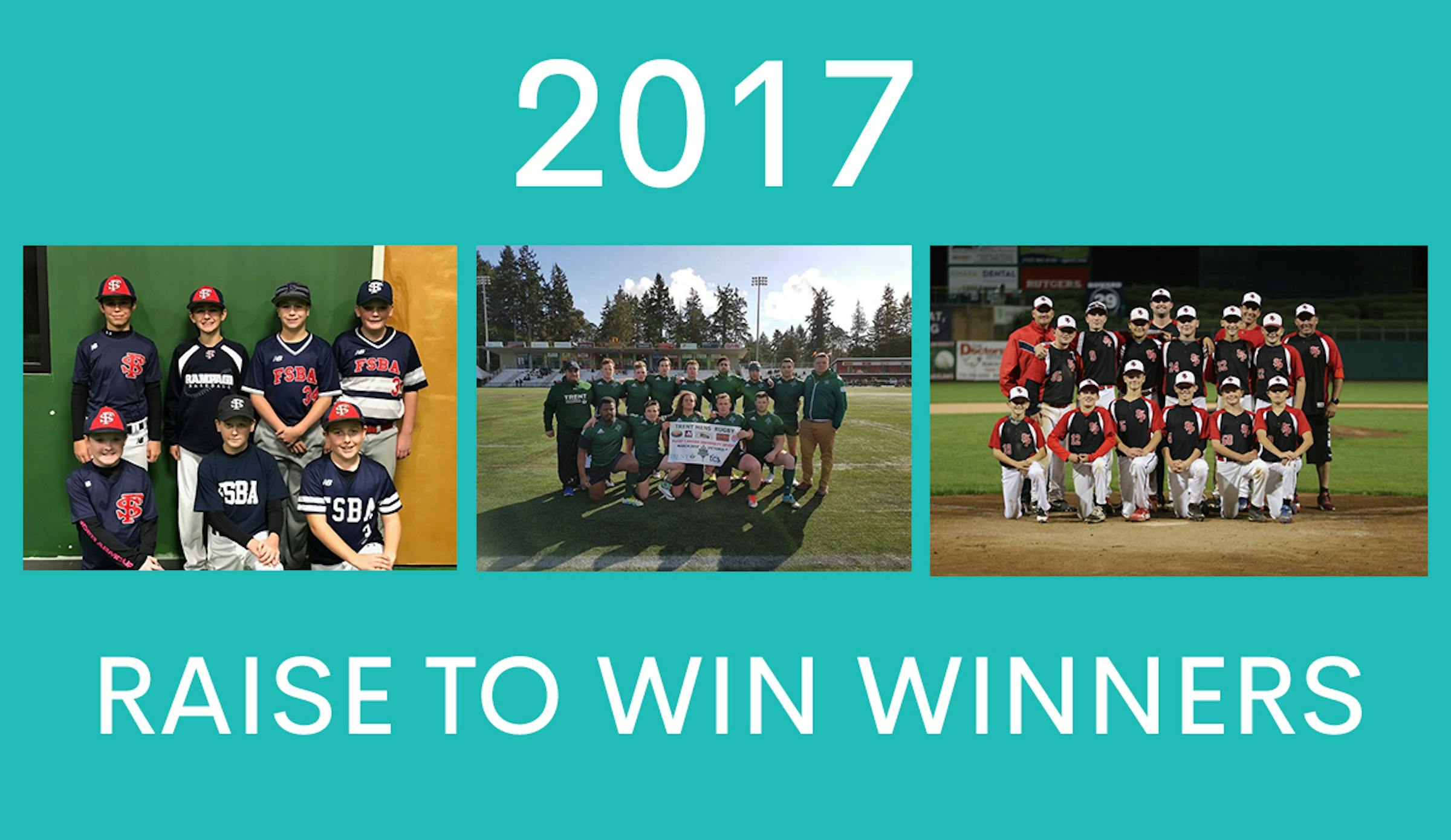Raise to Win: How last year's winners raised over $260,000!