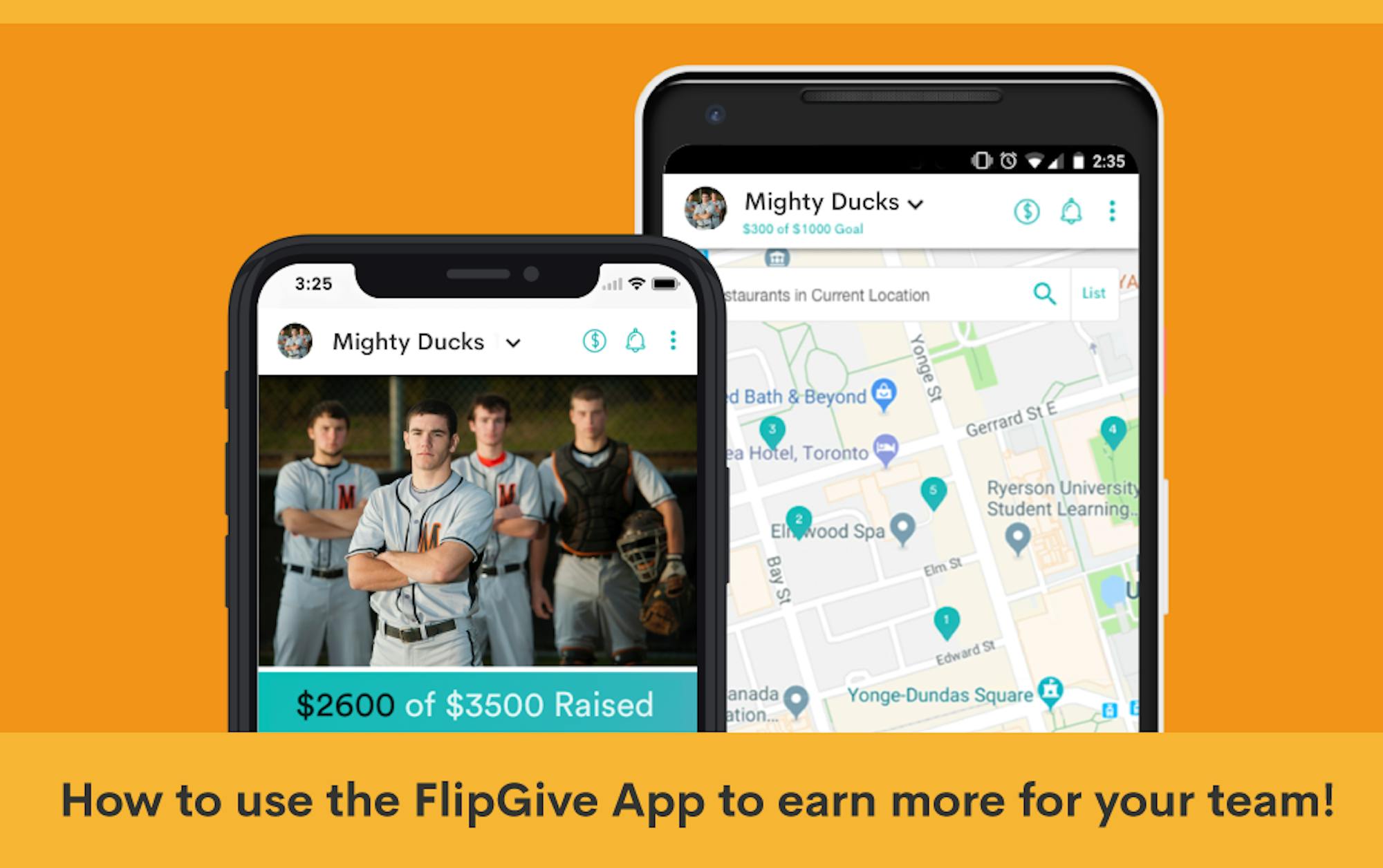 How to use the FlipGive App to earn more for your team! 