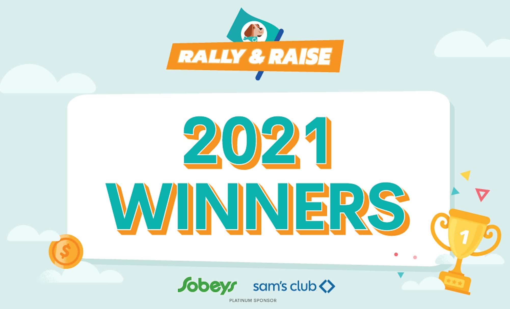 Rally & Raise Winners